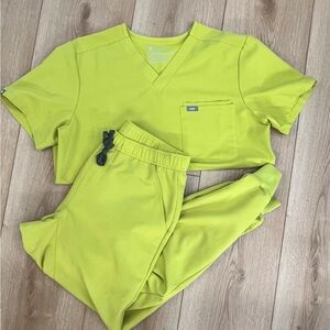 Figs Lemon Lime Scrub Set- men’s medium